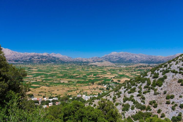 Montagne où se trouve la grotte de Zeus