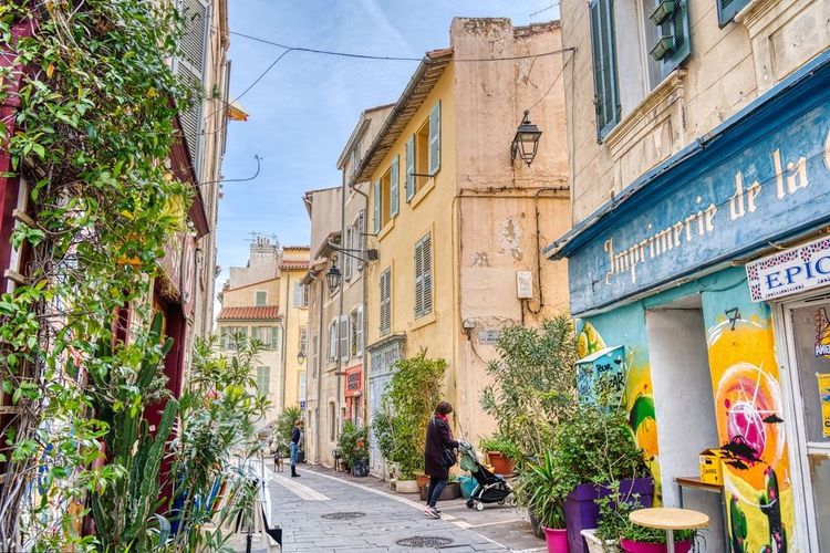 Le quartier du Panier, Marseille