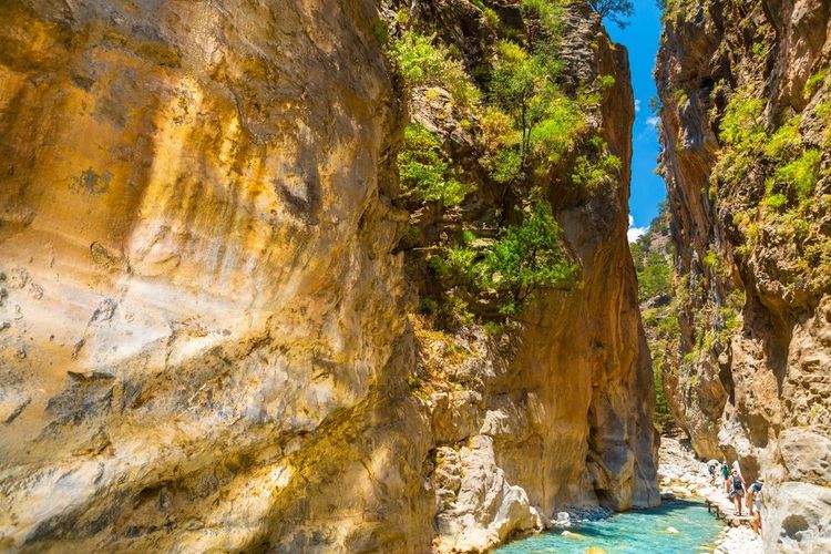 Randonnée au cœur de la gorge de Samaria 