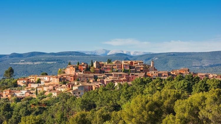 Roussillon, Luberon, France