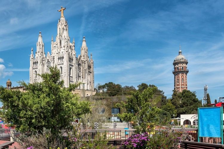 La cathédrale de Tibidabo