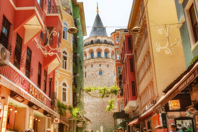 The legendary Galata Tower