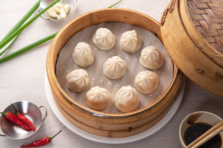  Xiao long bao à Taïwan, des boulettes de soupe de porc à la vapeur 