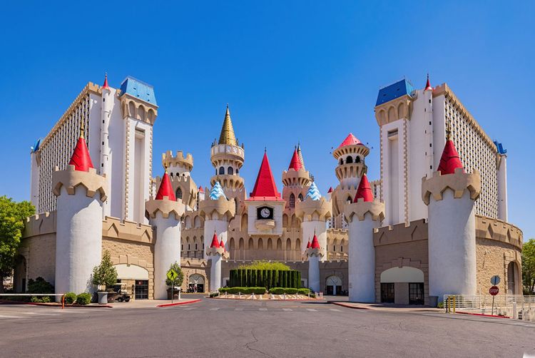 L'hôtel Excalibur, sur le Strip de las Vegas