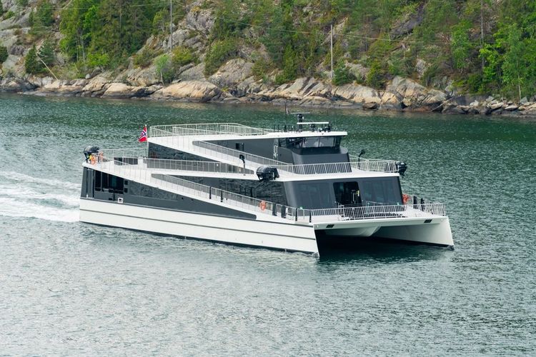 Croisière dans le fjord d'Oslo, catamaran Vision of The Fjords