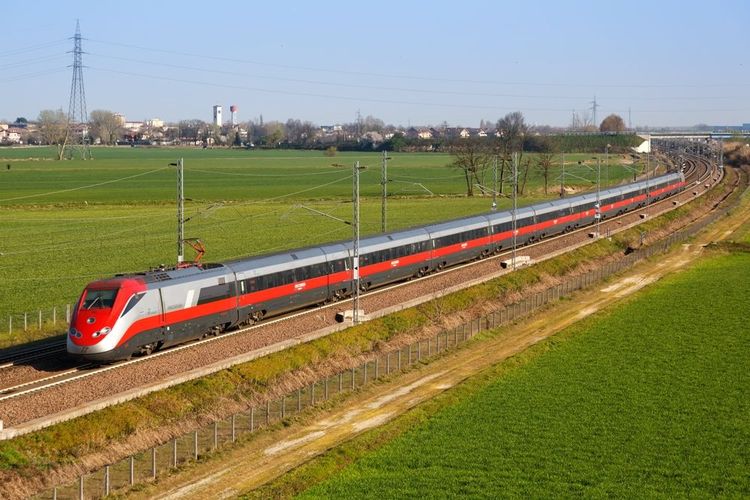 TGV de Trenitalia sur la ligne Paris-Milan 