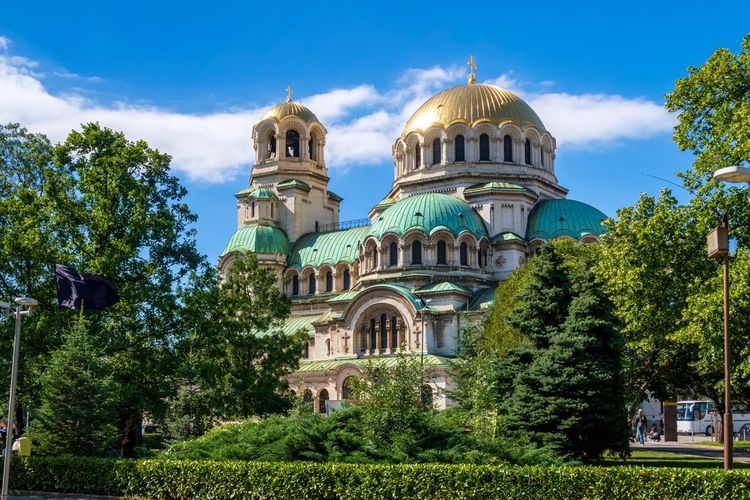 La cathédrale Saint-Alexandre Nevski à Sofia