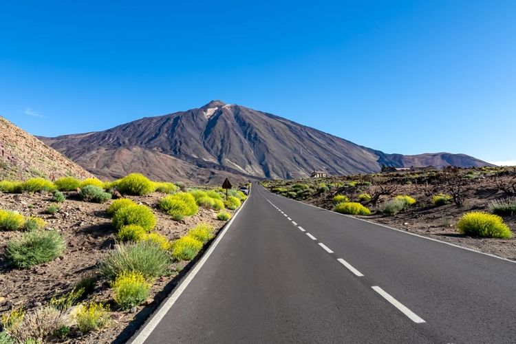 Route du volcan Mont El Teide à Ténérife
