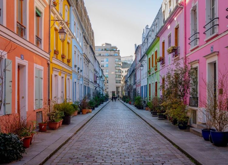 La rue Crémieux