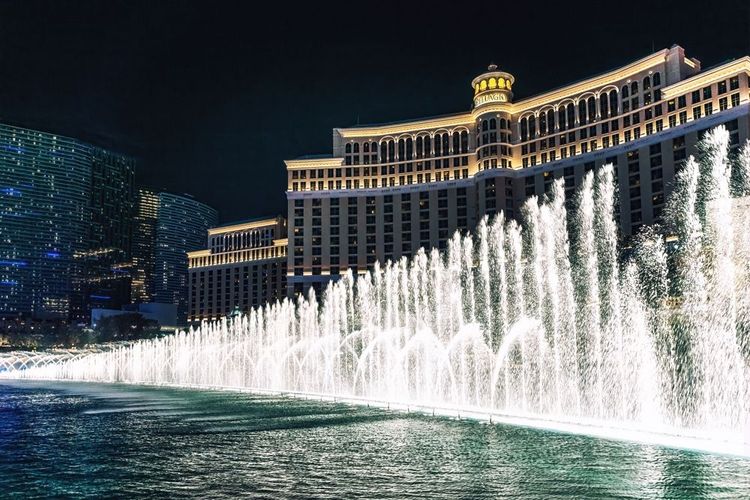  fontaines du Bellagio, Las Vegas