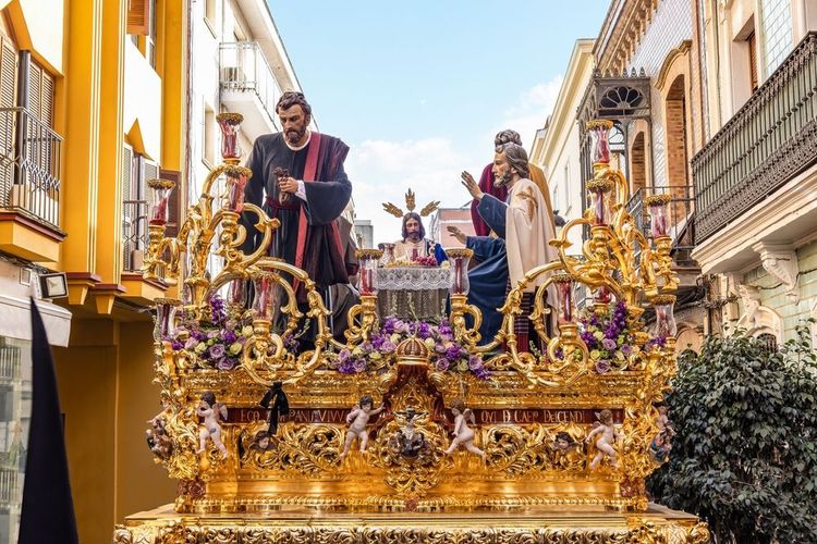 Le défilé de la Semaine Sainte à Séville.