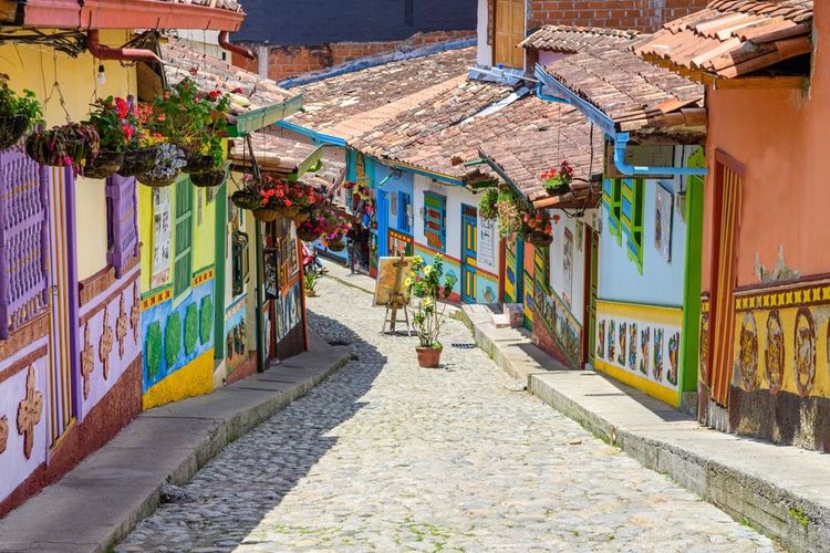 Guatape, Colombie
