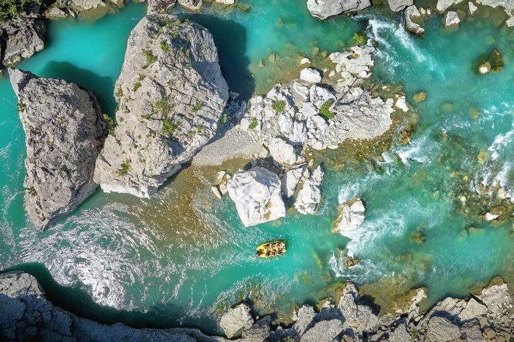 Rafting sur la rivière Vjosa