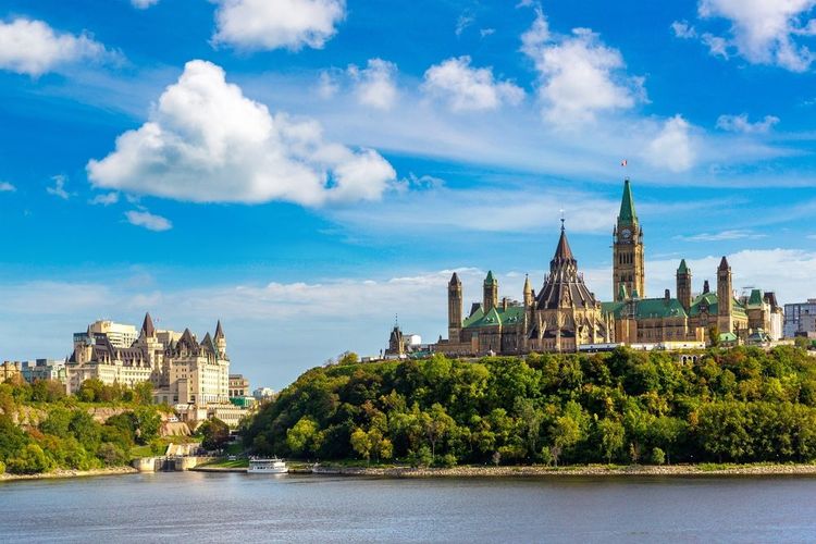 Le Parlement canadien à Ottawa