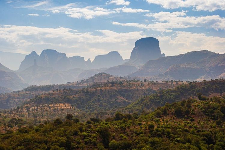 montagnes de Simien en Ethiopie