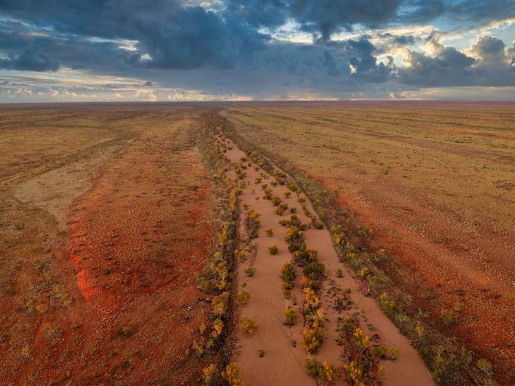 Désert de Simpson, Australie 