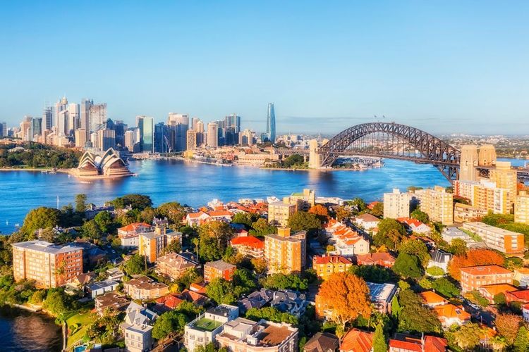Basse-côte nord dans la ville de Sydney