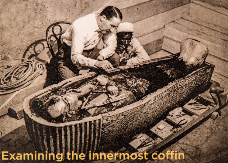 Tutankhamun's tomb and Howard Carter's house