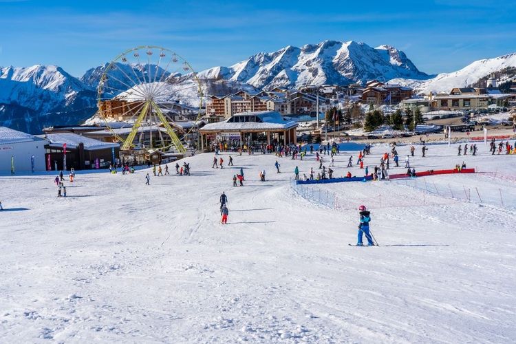 L'Alpe d'Huez en hiver