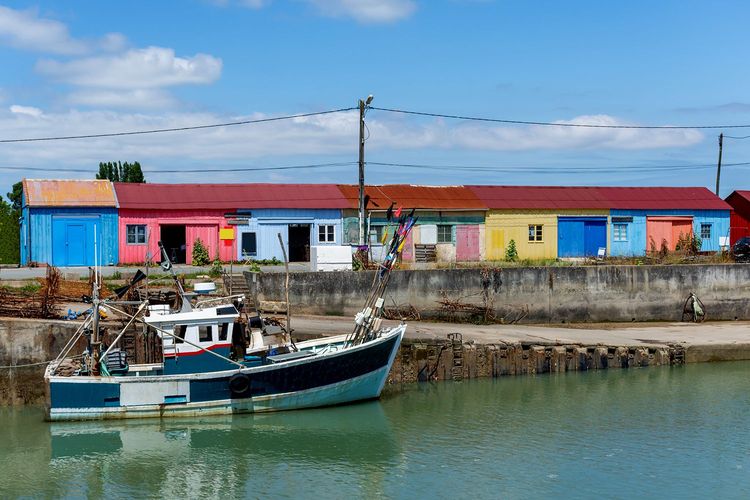 Les cabanes ostréicoles de l'île