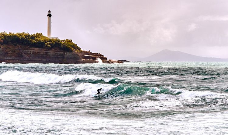 Surf à Biarritz