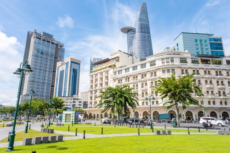 La ville de Ho Chi Minh, Vietnam