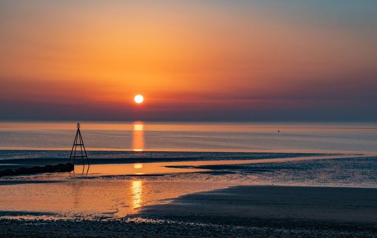 Plage de Hunstanton, Royaume-Uni