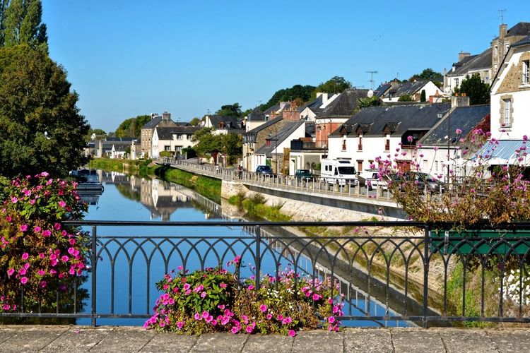 Le village de Josselin.
