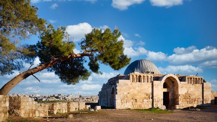 Le palais omeyyade, la Citadelle d’Amman