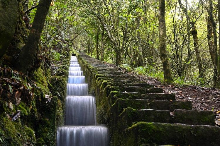 La célèbre levada do furado à Ribeiro Frio
