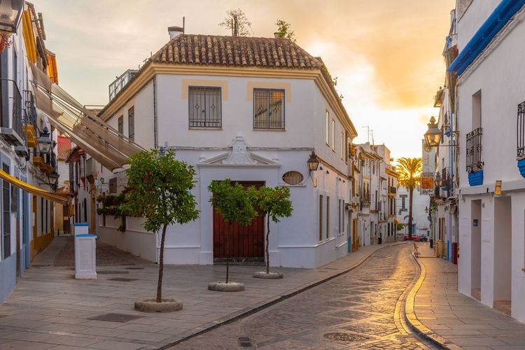 Le vieux quartier juif de Cordoue, Espagne 