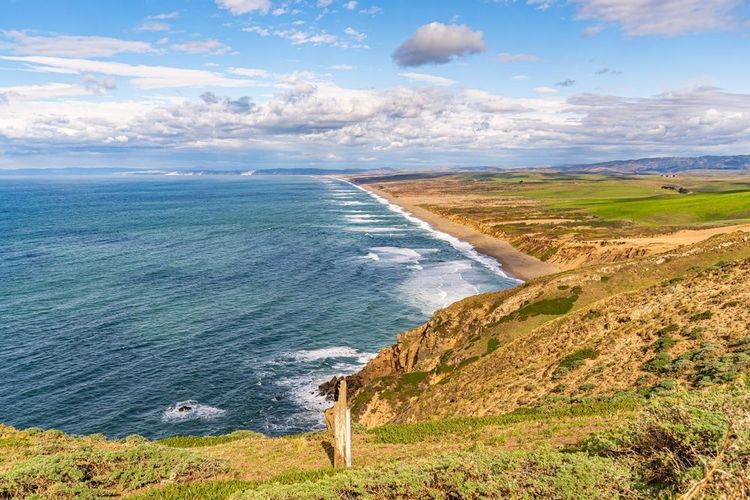 Point Reyes National Seashore en Californie.
