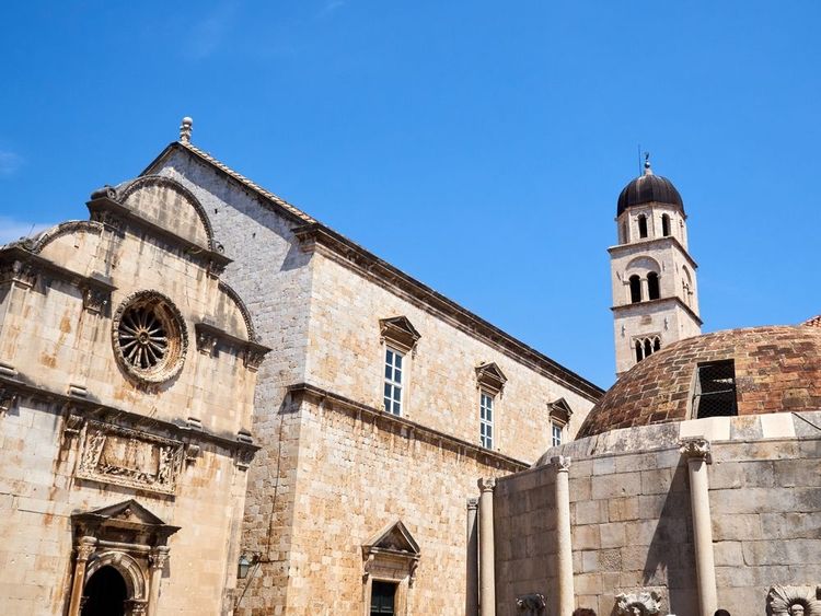 L'église Saint-Sauveur de Dubrovnik