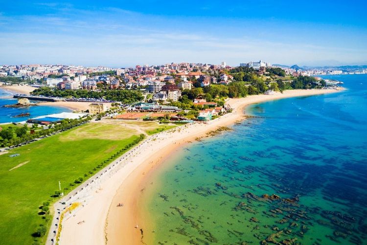 Santander et sa magnifique baie en février