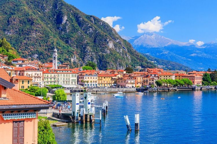  Ville de Tremezzo, Italie, Europe.