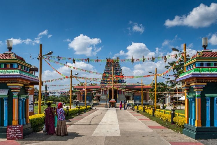  photo du temple Swami à Nadi, Fidji