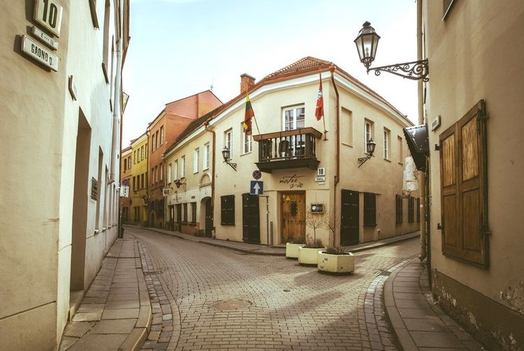 Le quartier juif de Vilnius, l'ancien ghetto juif