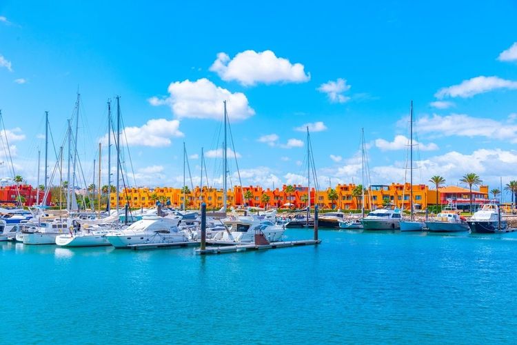 Marina de la ville portugaise de Portimao