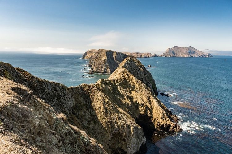 L'île d'Anacapa dans le parc national des îles Channel