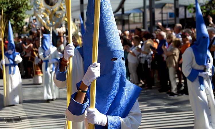 Procession lors de la Semaine Sainte à Grenade