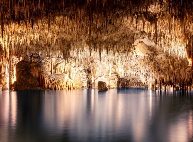 La grotte du Dragon (Cuevas del Drach), à Porto Cristo