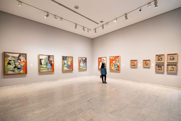 Dentro de la mente de Picasso, en su museo en Barcelona.
