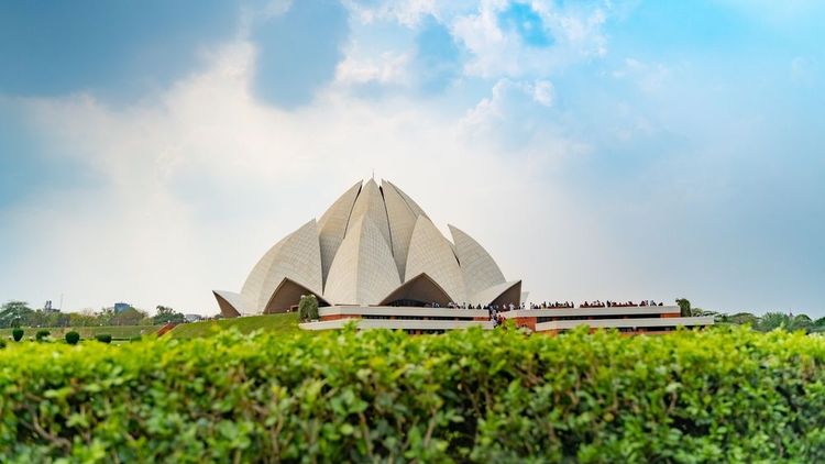 Temple du Lotus à New Delhi