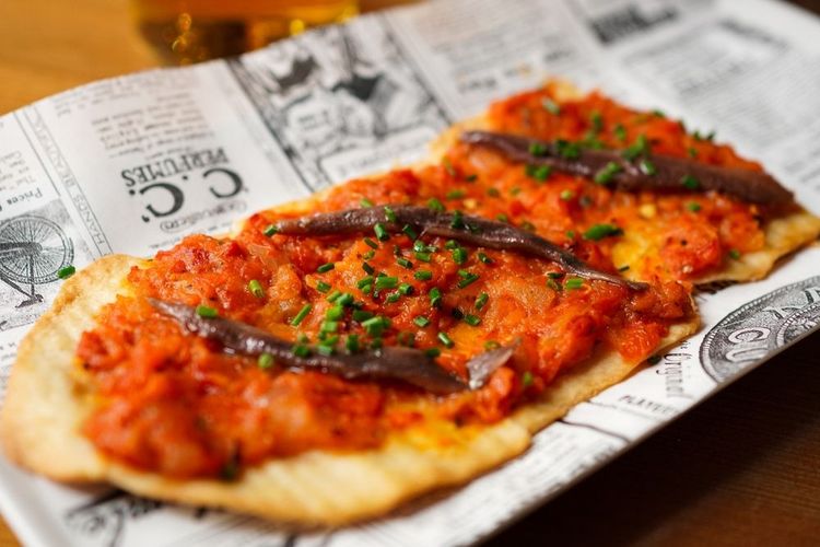 La coca mallorquina, sorte de pizza des îles Baléares