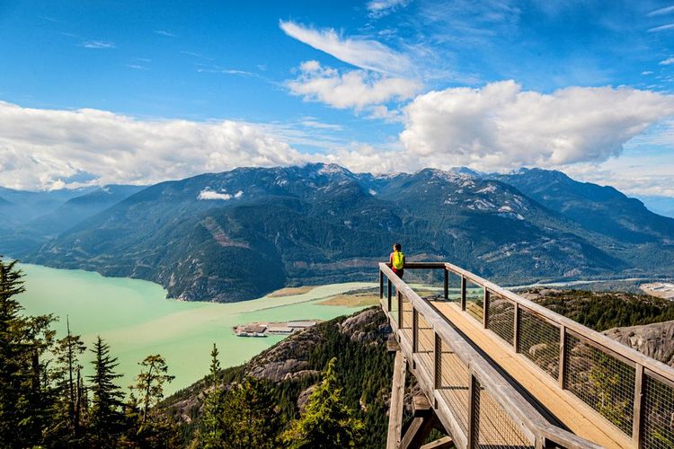 Merveilleux point de vue à Squamish