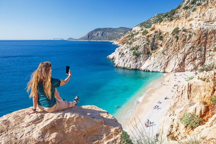 Joli point de vue pour un selfie !