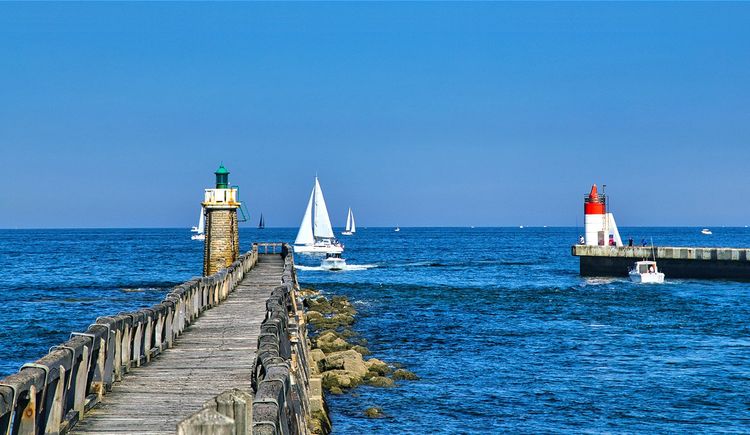 Départ en mer à Capbreton