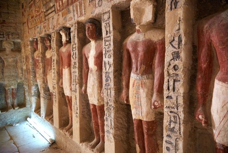 Tombeau d'Irukapta, à Saqqara