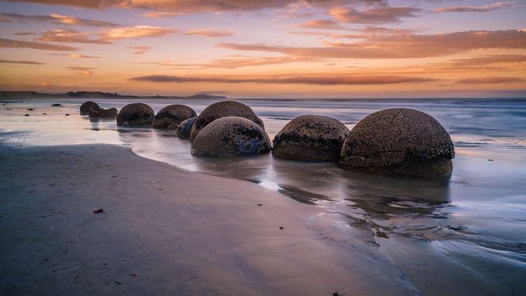 Moeraki, Nouvelle-Zélande