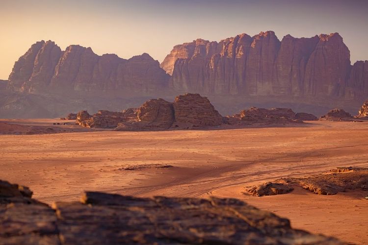 Wadi Rum en Jordanie